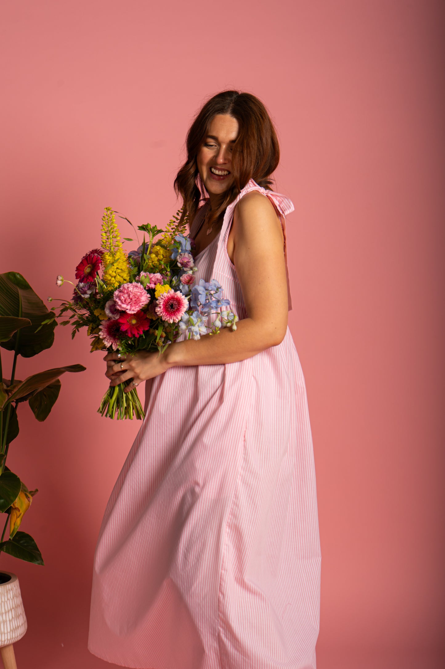 Isla Sundress - Candy Stripe