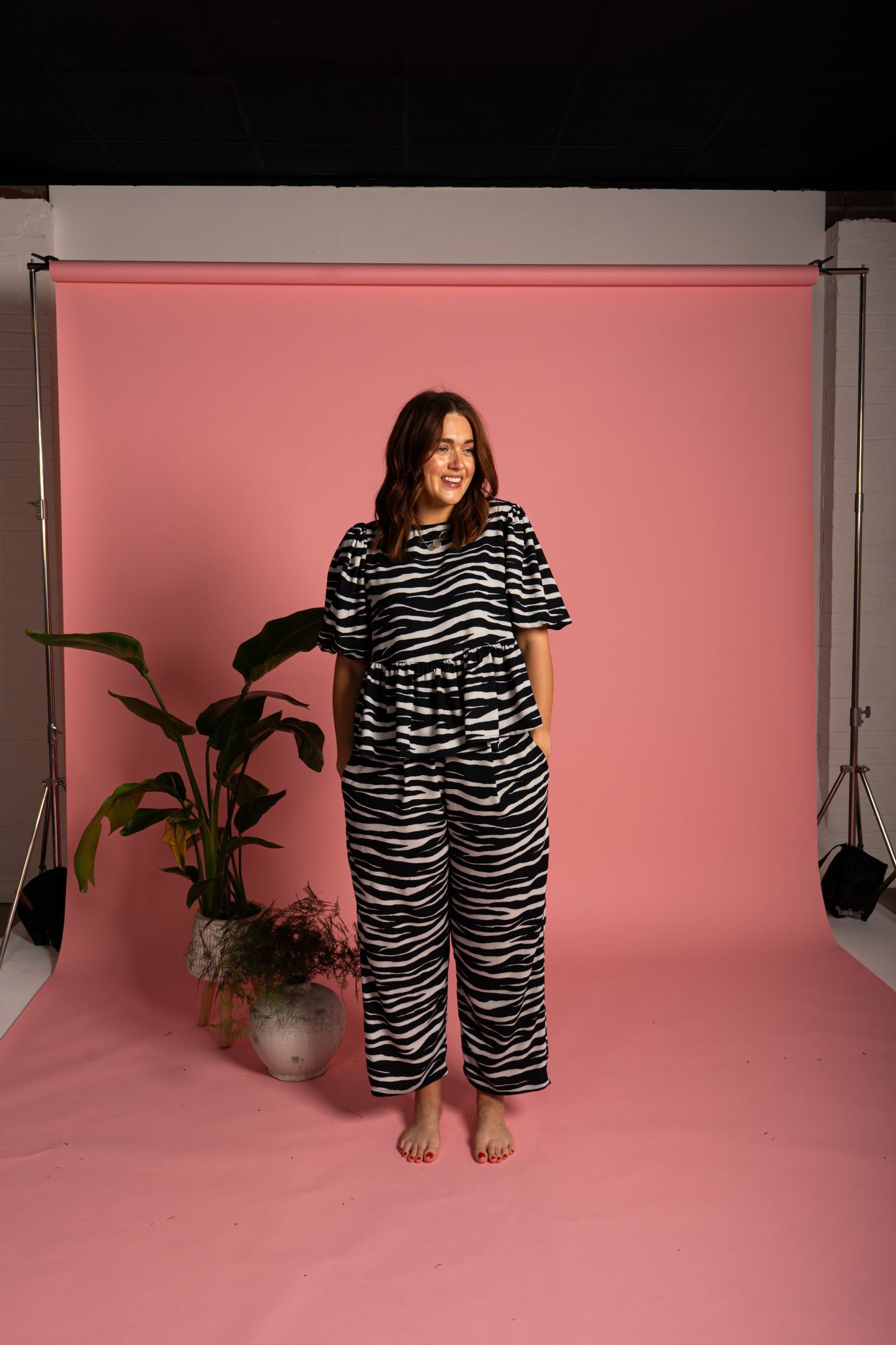 Sonny Trouser - Deadstock Zebra (Size M)