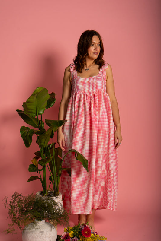 Isla Sundress - Deadstock Gingham (Size M)