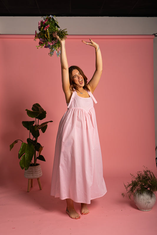 Isla Sundress - Candy Stripe